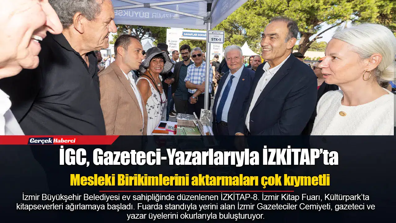 İGC, Gazeteci-Yazarlarıyla İZKİTAP’ta