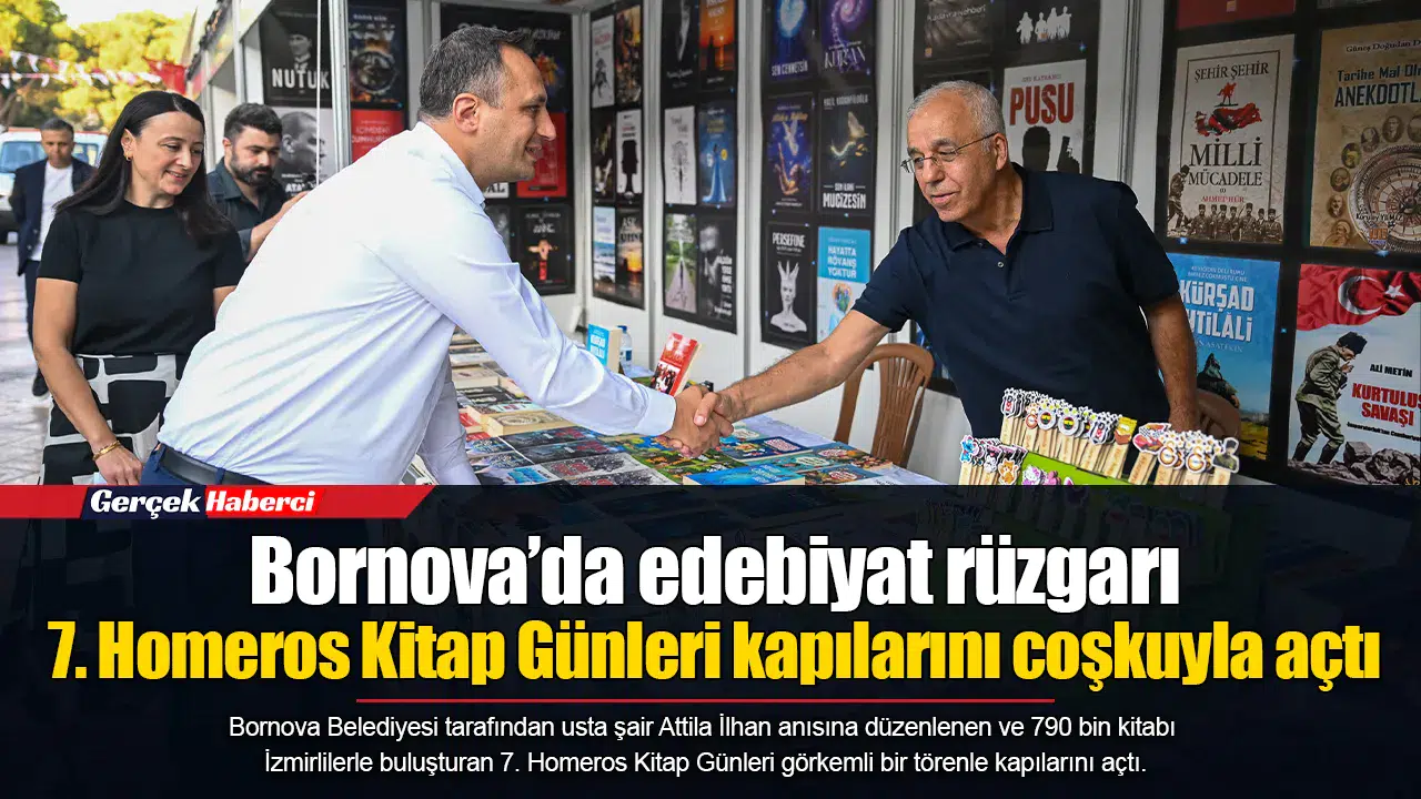 7. Homeros Kitap Günleri kapılarını coşkuyla açtı