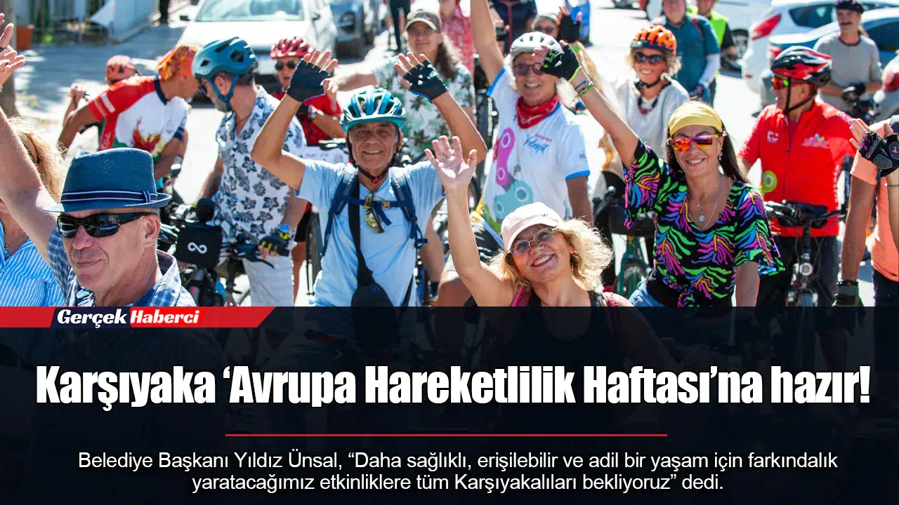 Karşıyaka ‘Avrupa Hareketlilik Haftası’na hazır!