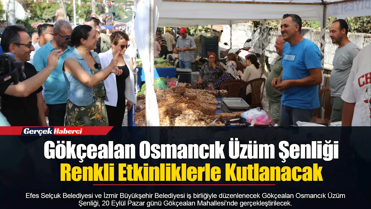 Gökçealan Osmancık Üzüm Şenliği Renkli Etkinliklerle Kutlanacak