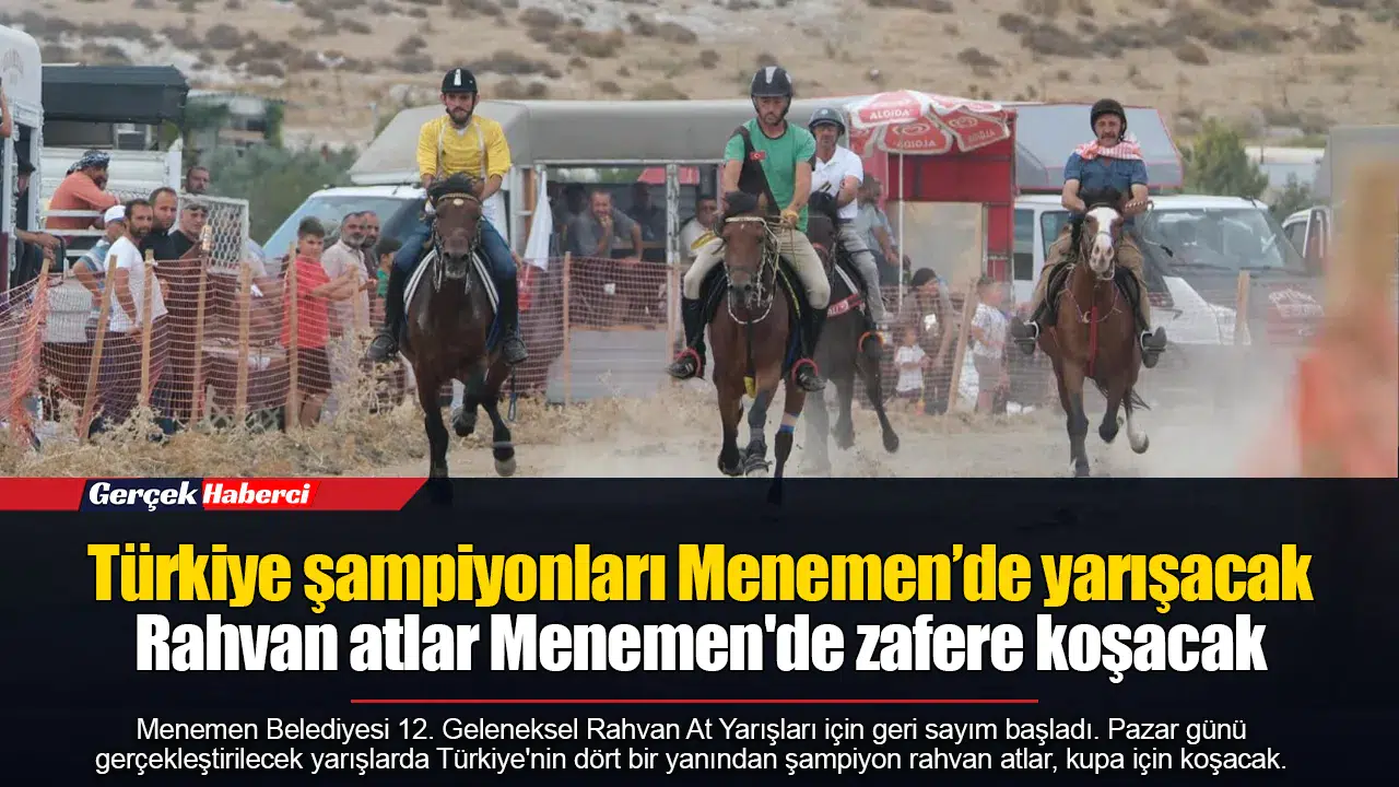 Türkiye şampiyonları Menemen’de yarışacak