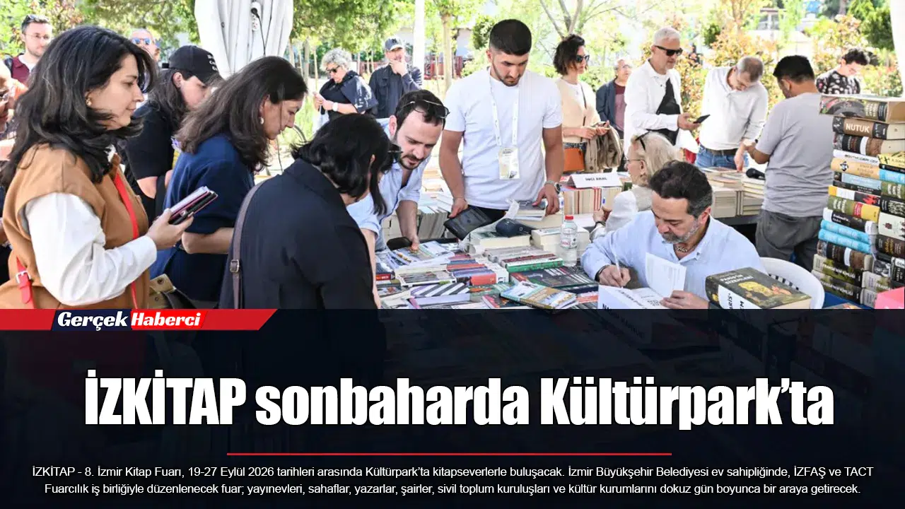 İZKİTAP sonbaharda Kültürpark’ta