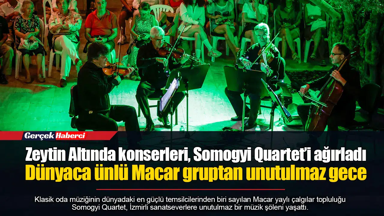 Zeytin Altında konserleri, Somogyi Quartet’i ağırladı