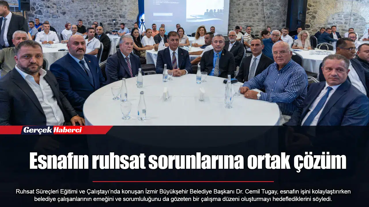 Esnafın ruhsat sorunlarına ortak çözüm