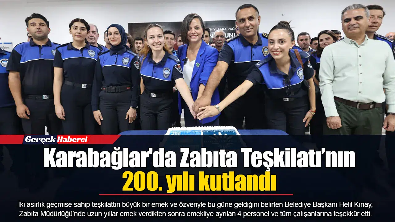 Karabağlar'da Zabıta Teşkilatı’nın 200. yılı kutlandı