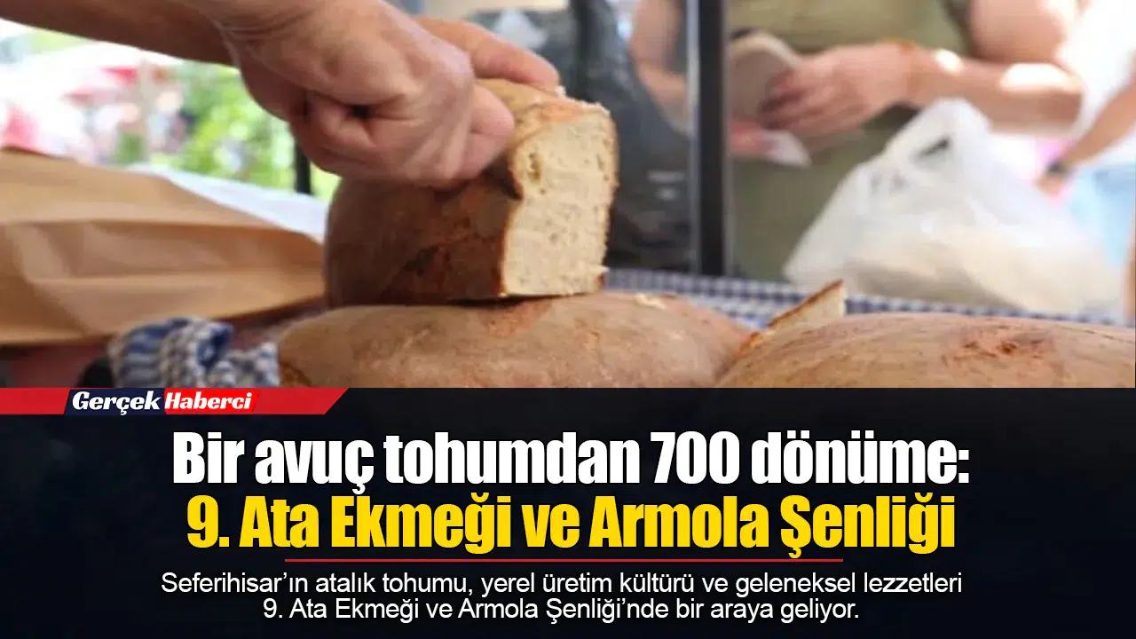 Bir avuç tohumdan 700 dönüme: 9. Ata Ekmeği ve Armola Şenliği