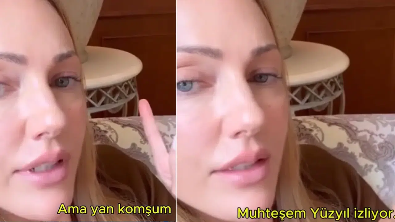 Meryem Uzerli, otel odasında Muhteşem Yüzyıl seslerini duyunca komşusunu şaşırttı