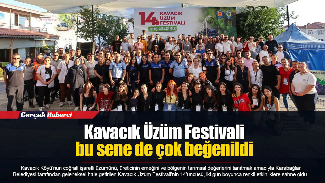 Kavacık Üzüm Festivali bu sene de çok beğenildi