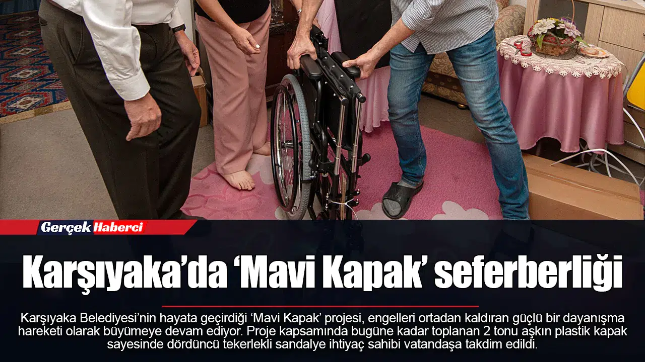 Karşıyaka’da ‘Mavi Kapak’ seferberliği