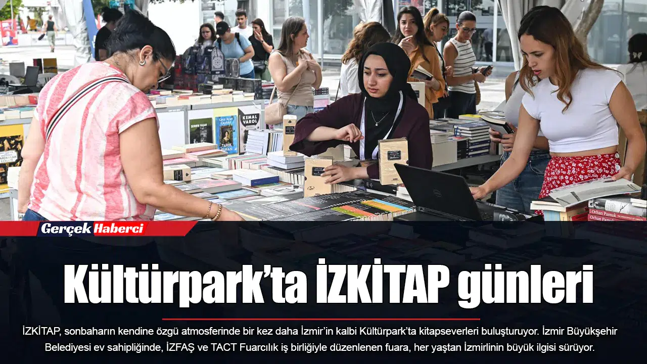 Kültürpark’ta İZKİTAP günleri