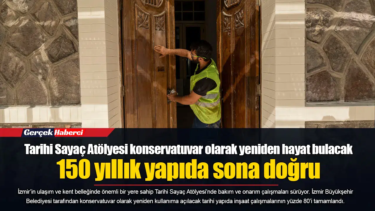 Tarihi Sayaç Atölyesi konservatuvar olarak yeniden hayat bulacak