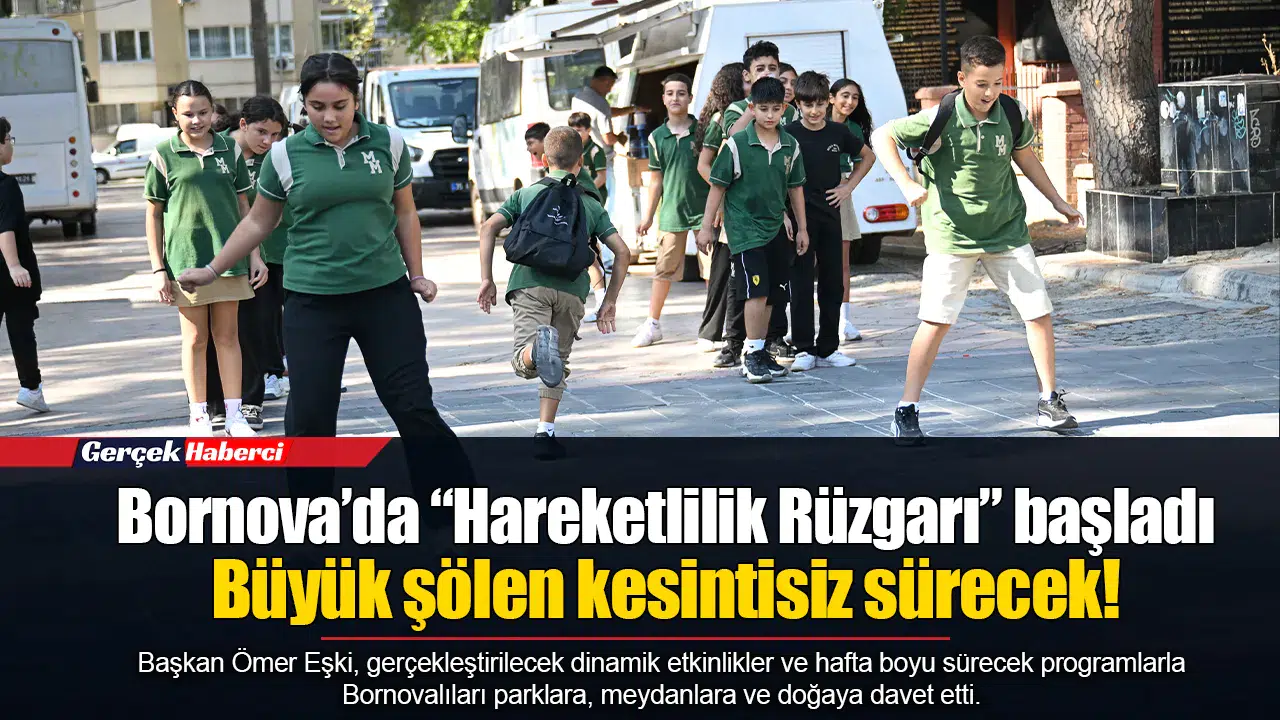 Bornova’da “Hareketlilik Rüzgarı” başladı...  Büyük şölen kesintisiz sürecek!