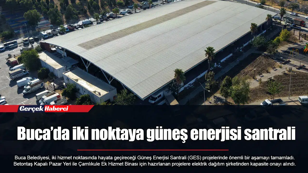 Buca’da iki noktaya güneş enerjisi santrali