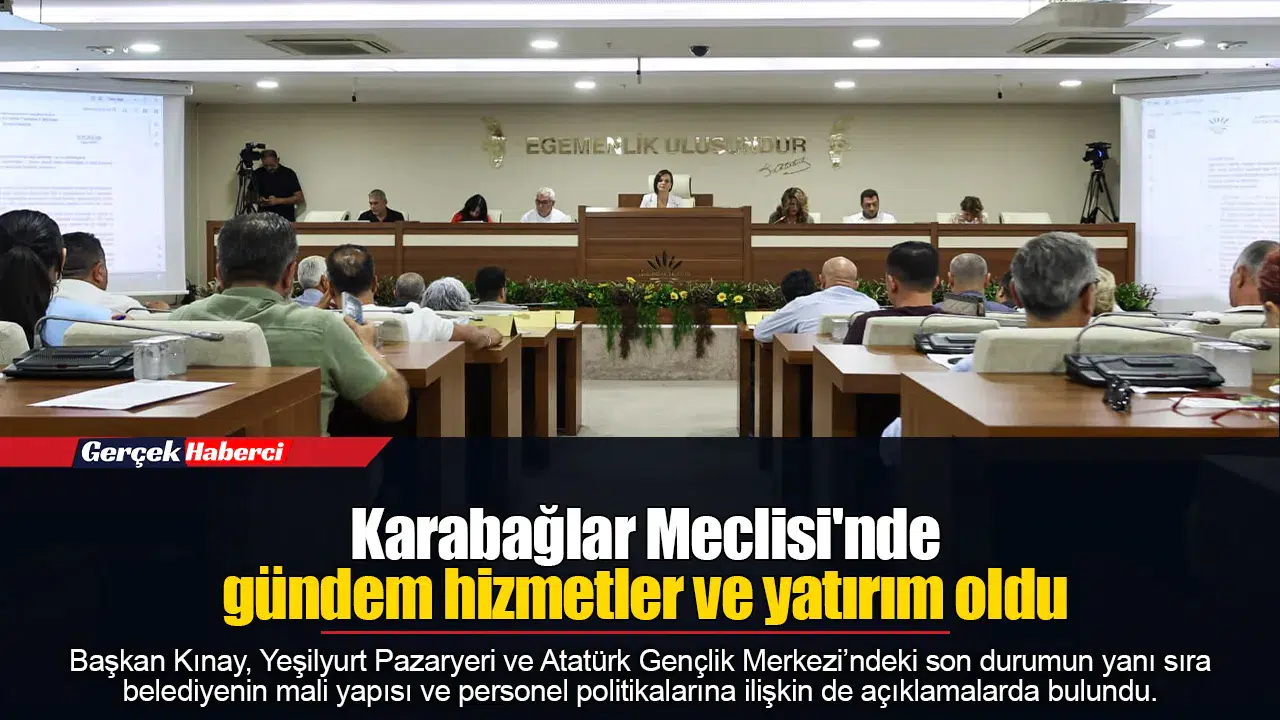 Karabağlar Meclisi'nde gündem hizmetler ve yatırım oldu