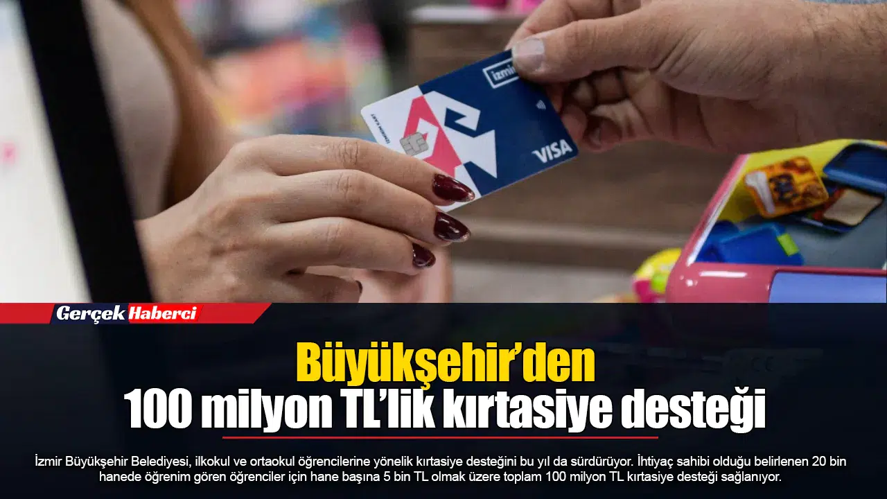 Büyükşehir’den 100 milyon TL’lik kırtasiye desteği