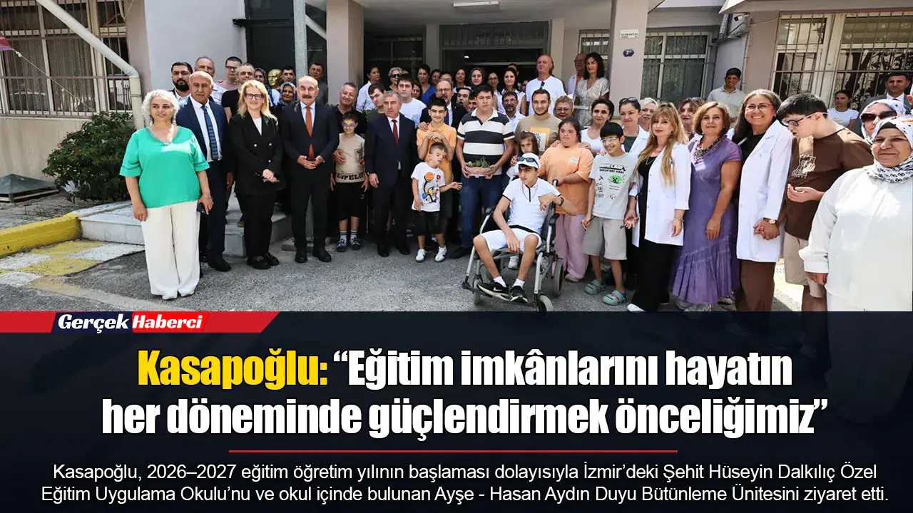 Kasapoğlu: “Eğitim imkânlarını hayatın her döneminde güçlendirmek önceliğimiz”