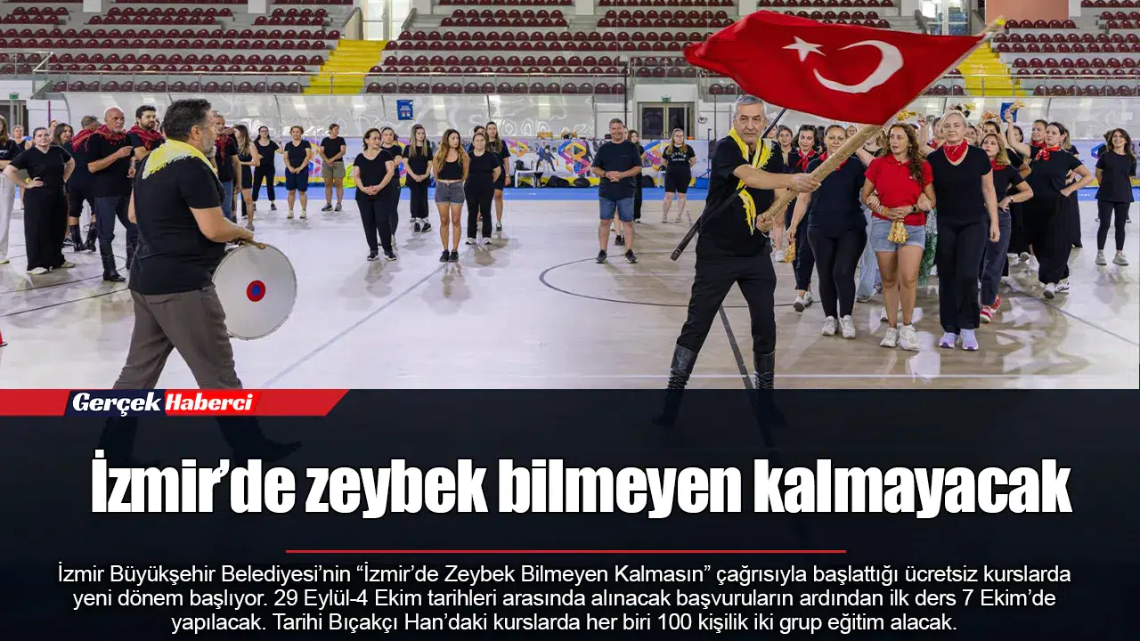İzmir’de zeybek bilmeyen kalmayacak
