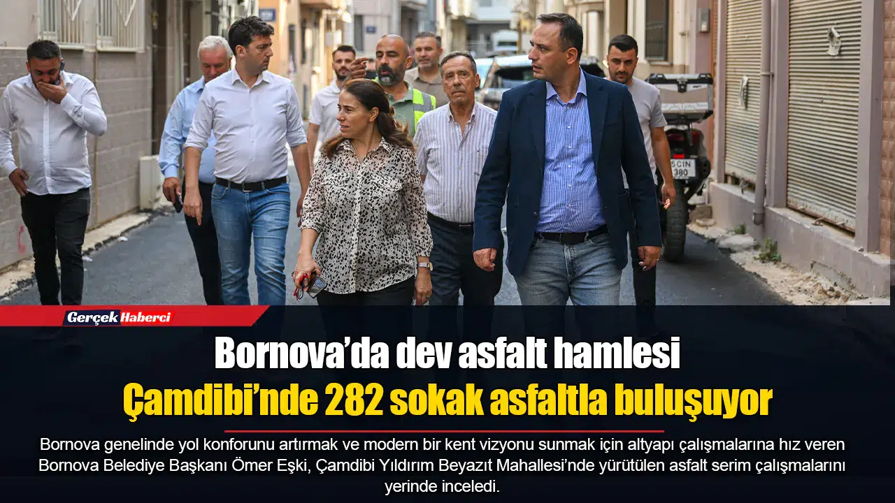 Çamdibi’nde 282 sokak asfaltla buluşuyor
