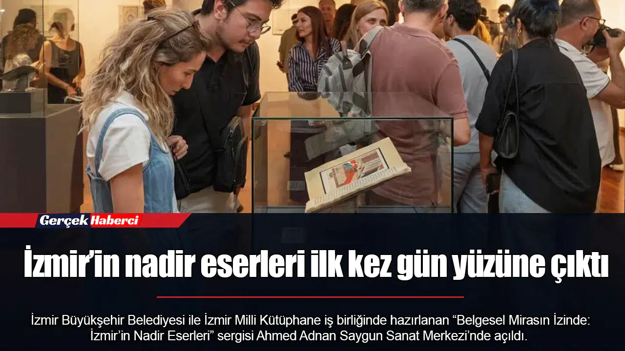İzmir’in nadir eserleri ilk kez gün yüzüne çıktı
