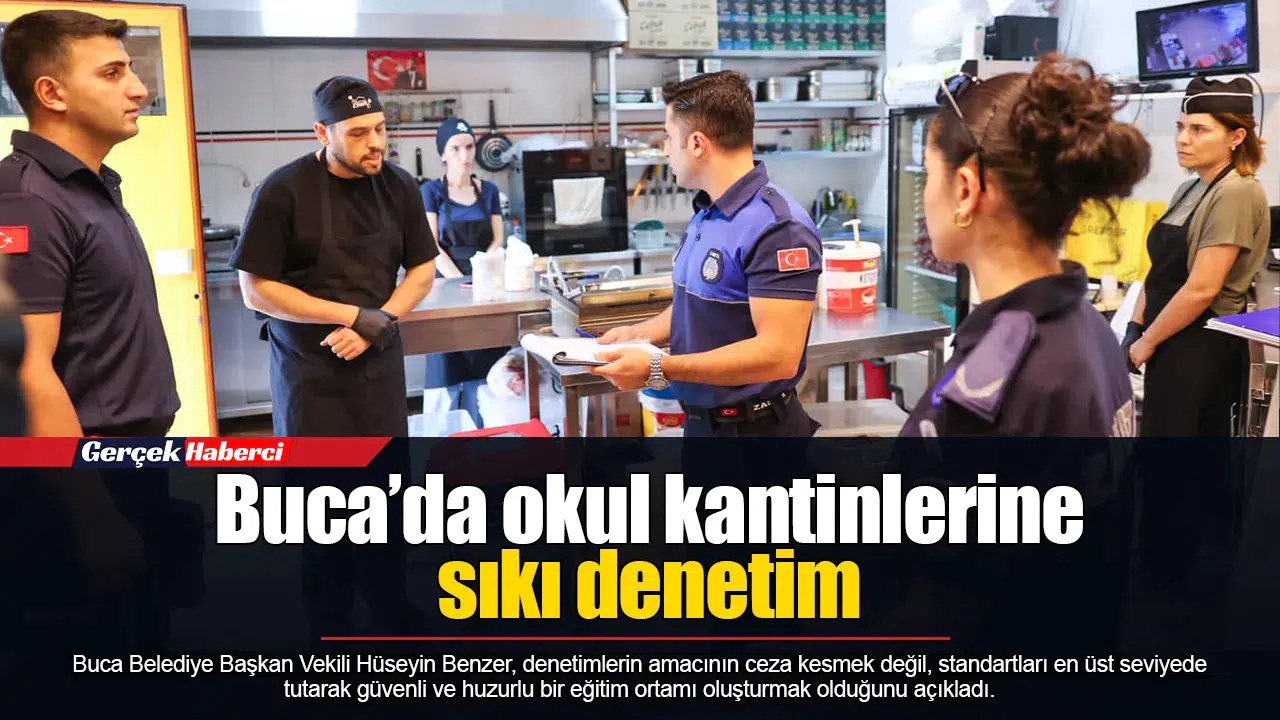 Buca’da okul kantinlerine sıkı denetim