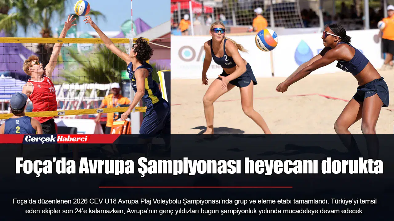 Foça'da Avrupa Şampiyonası heyecanı dorukta