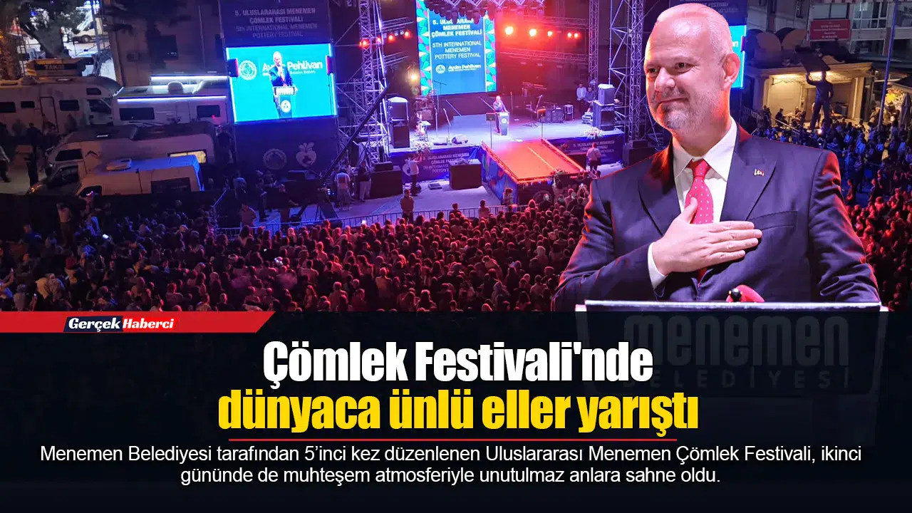 Çömlek Festivali'nde dünyaca ünlü eller yarıştı