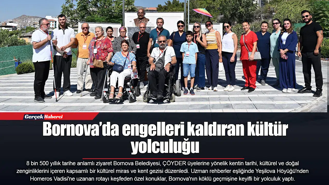 Bornova’da engelleri kaldıran kültür yolculuğu