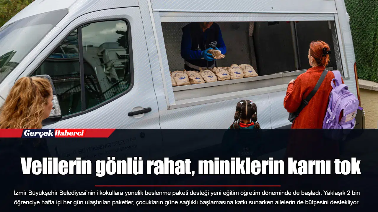 Velilerin gönlü rahat, miniklerin karnı tok
