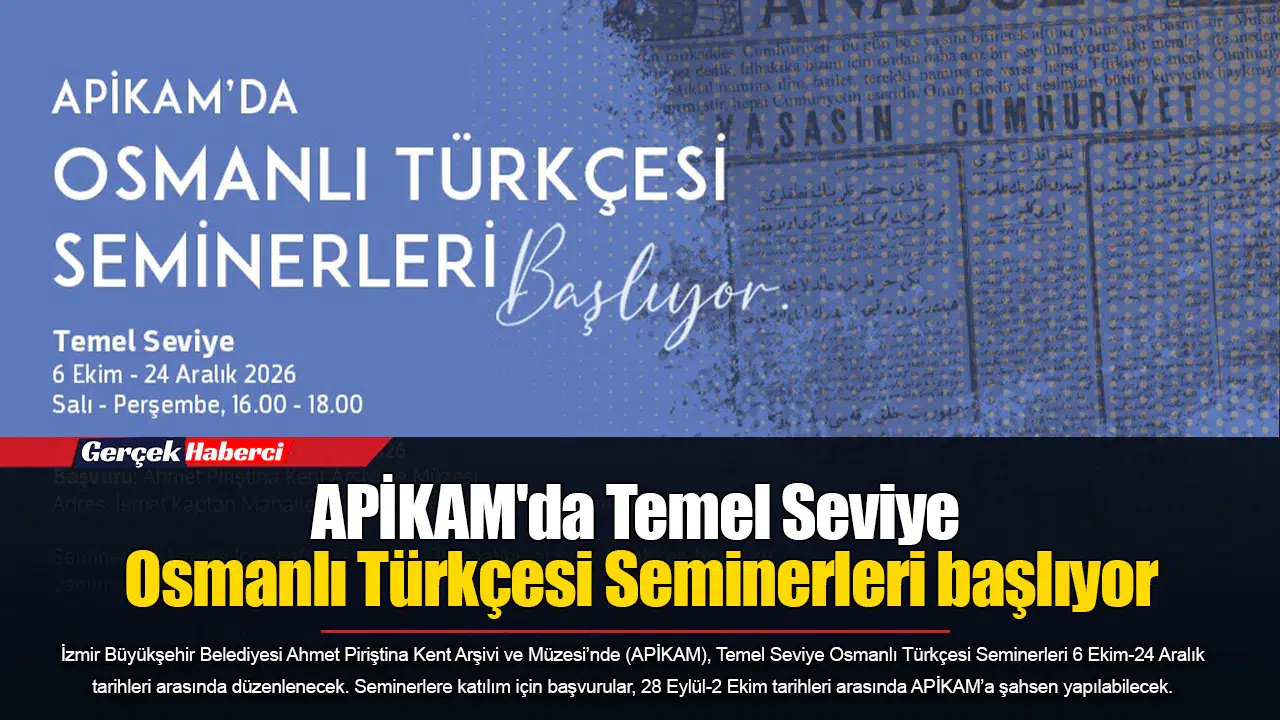 APİKAM'da Temel Seviye Osmanlı Türkçesi Seminerleri başlıyor