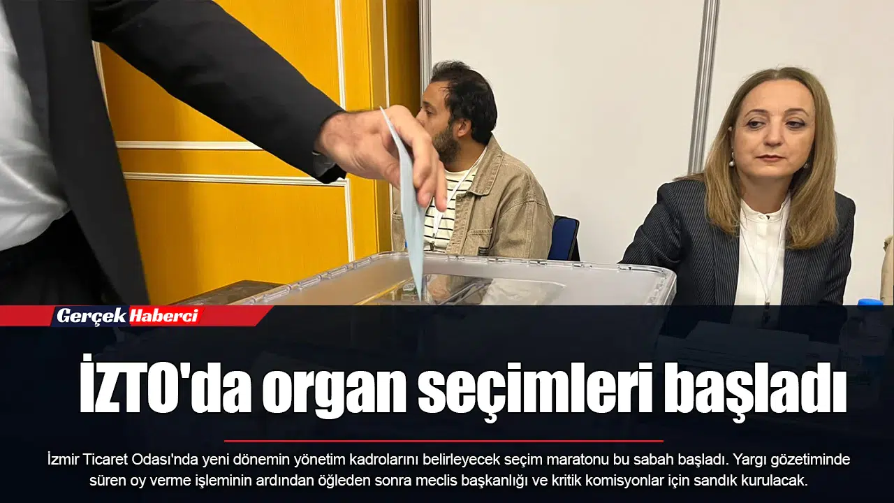 İZTO'da organ seçimleri başladı