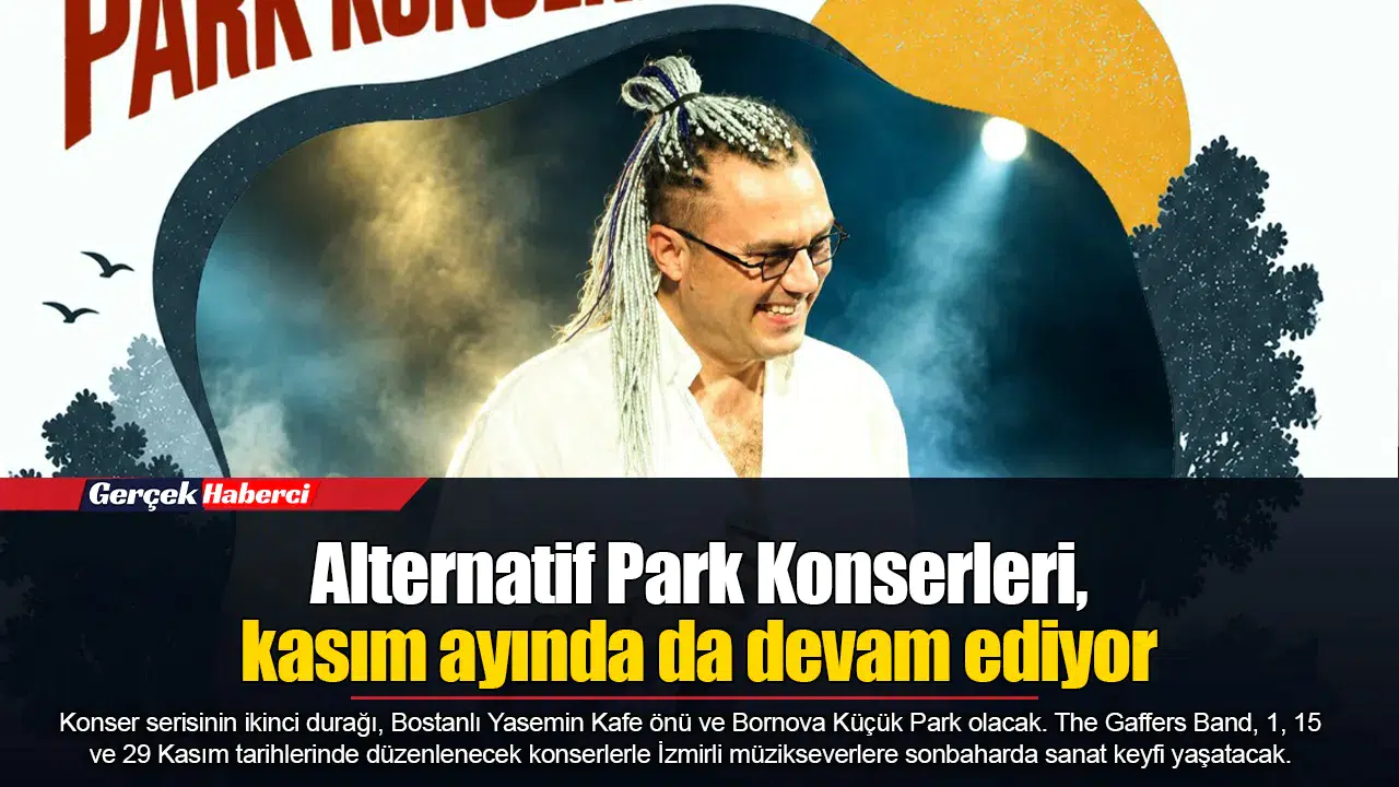 Alternatif Park Konserleri, kasım ayında da devam ediyor
