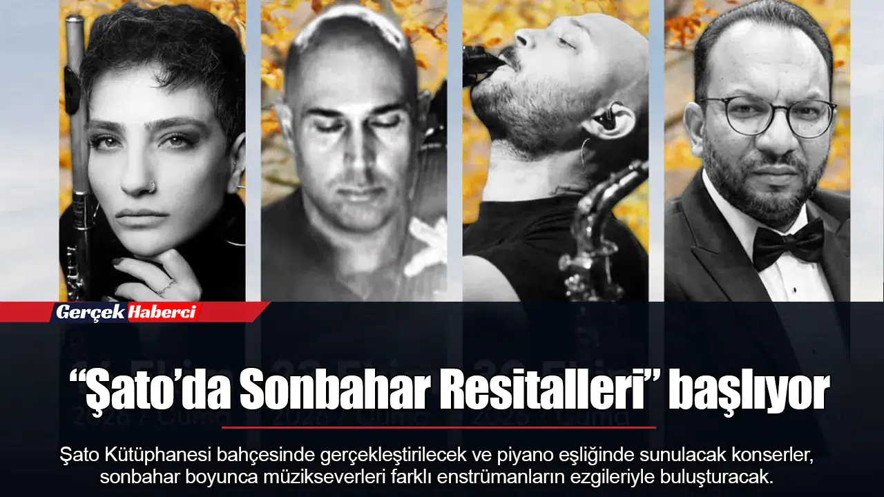 “Şato’da Sonbahar Resitalleri” başlıyor