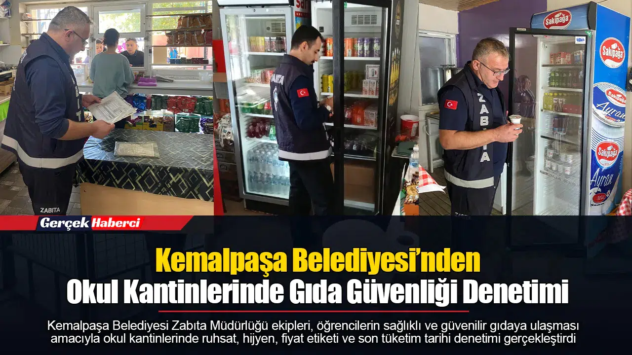 Kemalpaşa Belediyesi’nden Okul Kantinlerinde Gıda Güvenliği Denetimi