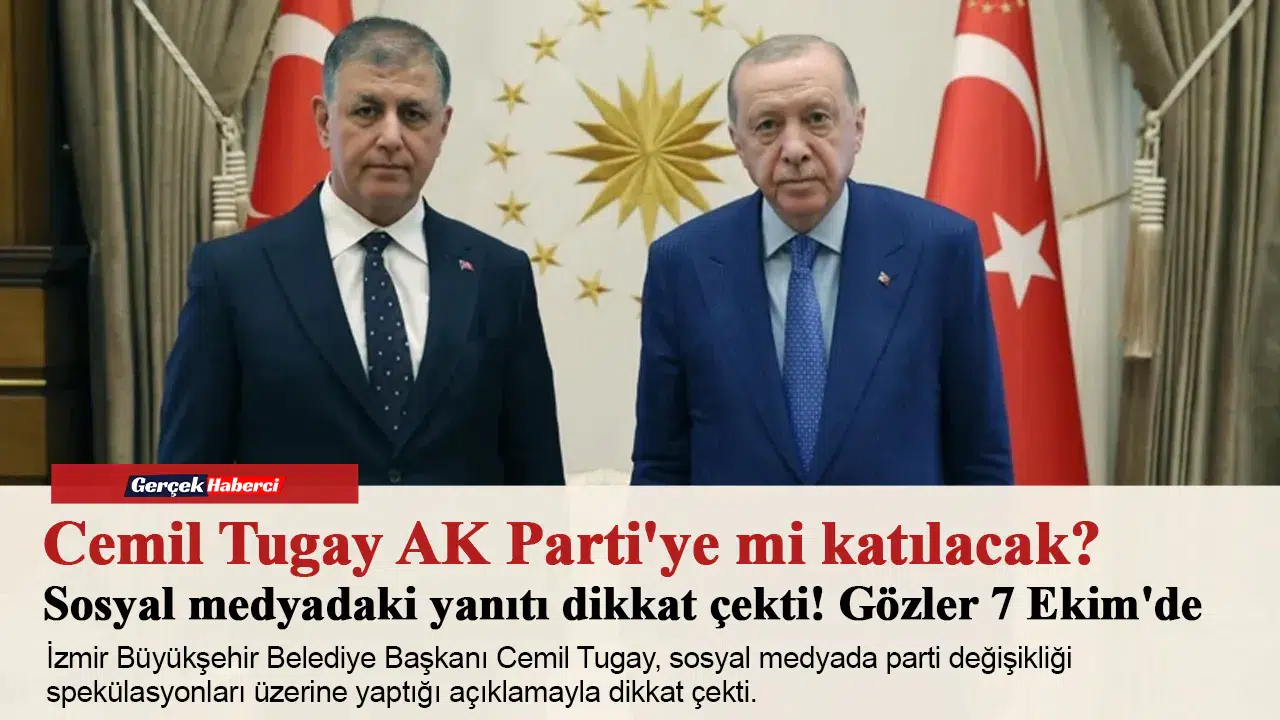 Cemil Tugay'dan AK Parti iddialarına yanıt: İşini yapan kimseye bir şey olmaz