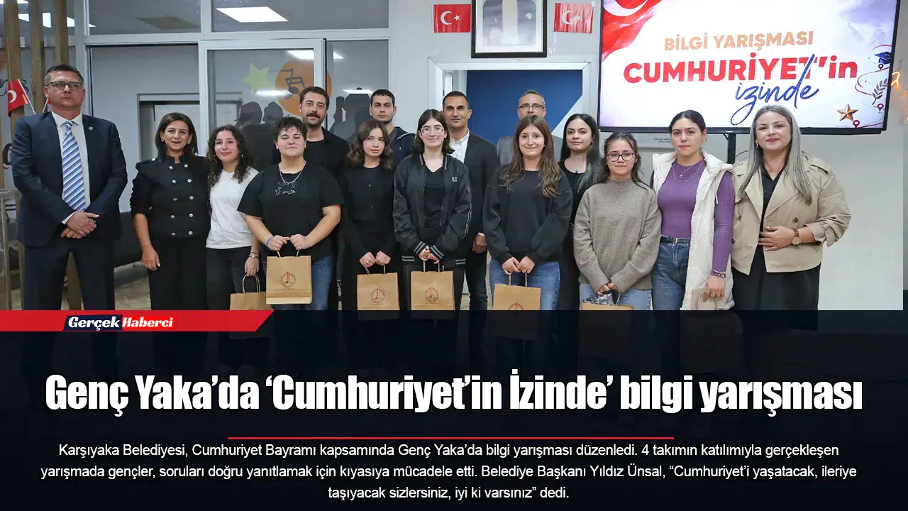 Genç Yaka’da ‘Cumhuriyet’in İzinde’ bilgi yarışması