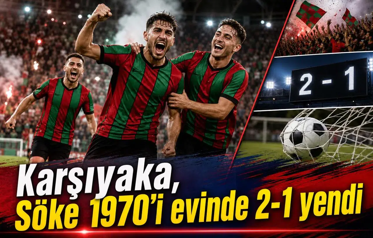 Karşıyaka, Söke 1970'i evinde 2-1 yendi