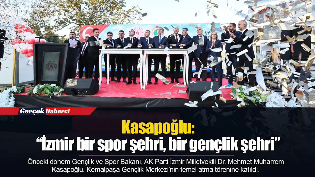 Kasapoğlu: “İzmir bir spor şehri, bir gençlik şehri”