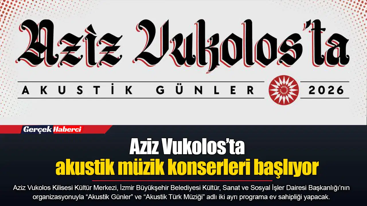 Aziz Vukolos’ta akustik müzik konserleri başlıyor