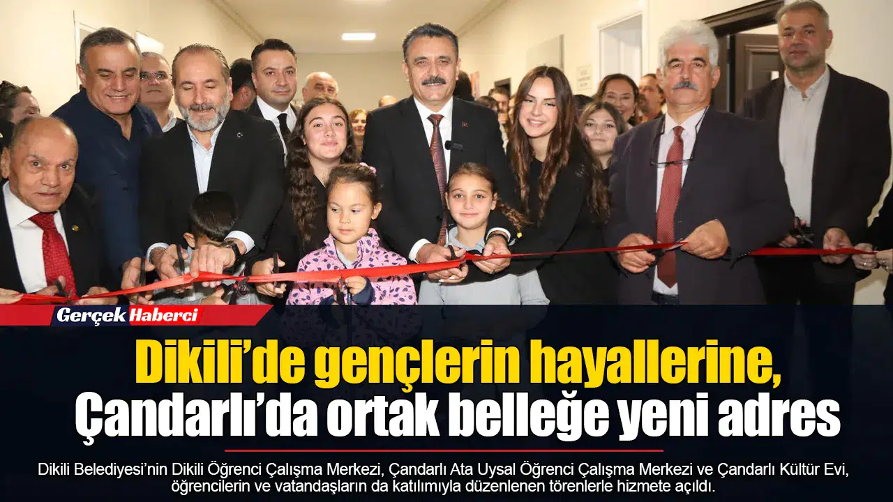 Dikili’de gençlerin hayallerine, Çandarlı’da ortak belleğe yeni adres