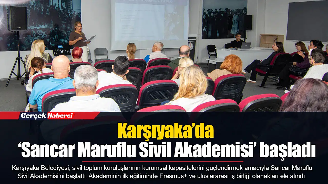 Karşıyaka’da ‘Sancar Maruflu Sivil Akademisi’ başladı