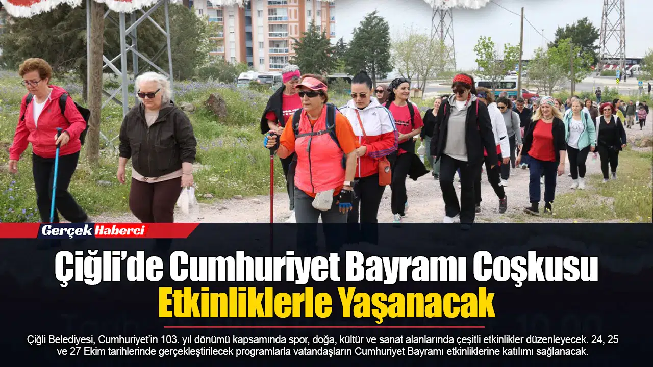Çiğli’de Cumhuriyet Bayramı Coşkusu Etkinliklerle Yaşanacak