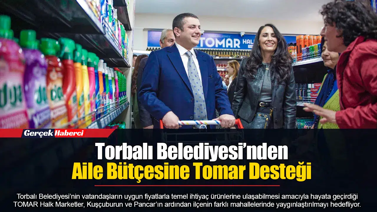 Torbalı Belediyesi’nden Aile Bütçesine Tomar Desteği