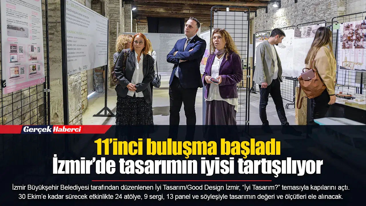 11’inci buluşma başladı... İzmir’de tasarımın iyisi tartışılıyor