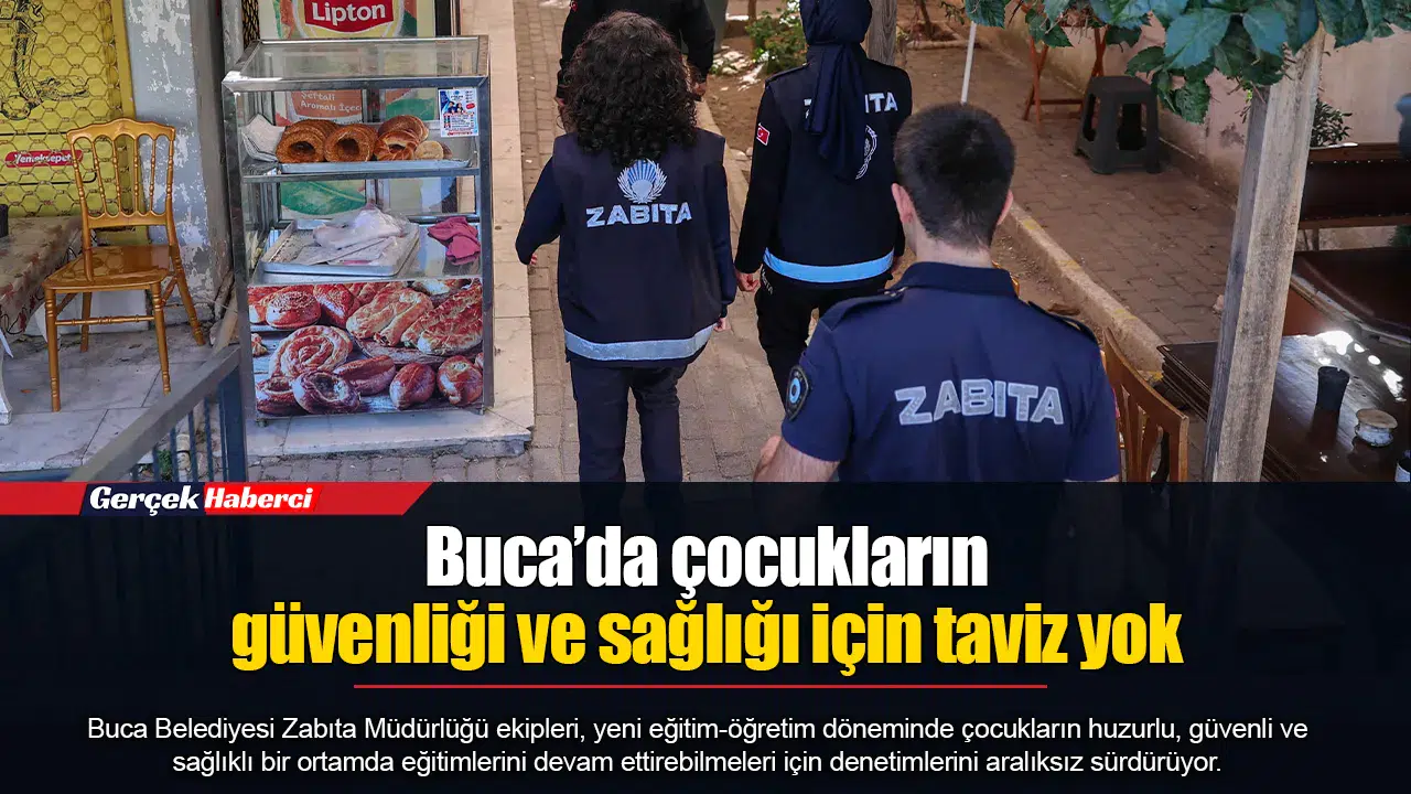 Buca’da çocukların güvenliği ve sağlığı için taviz yok