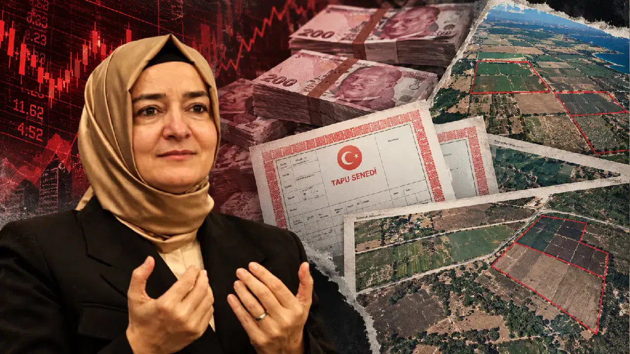 Fatma Betül Sayan Kaya ve ailesinin milyonluk taşınmazları tapuda ortaya çıktı