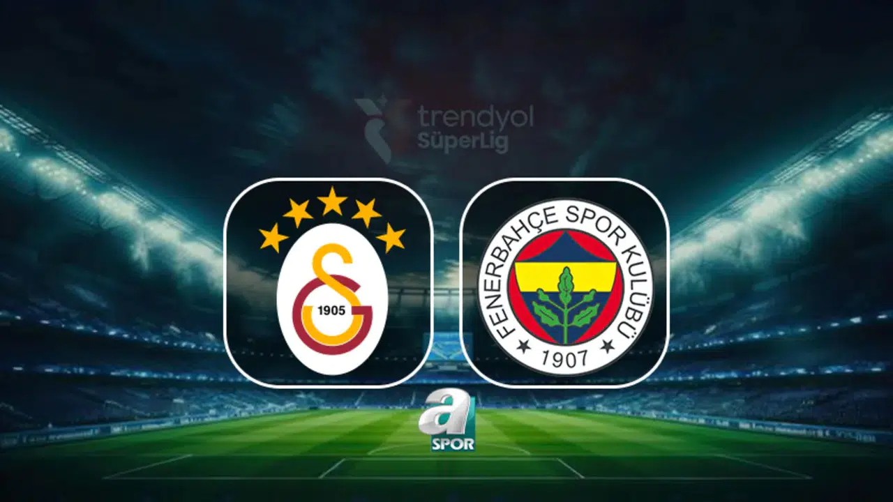 Galatasaray-Fenerbahçe maçı saat kaçta, hangi kanalda?