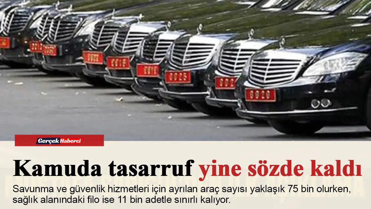 Kamuda tasarruf yine sözde kaldı