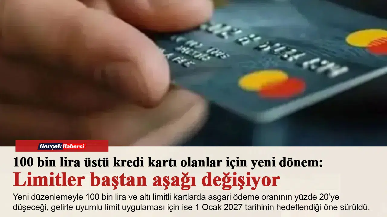 100 bin lira üstü kredi kartı olanlar için yeni dönem: Limitler baştan aşağı değişiyor