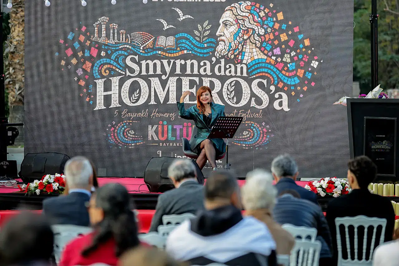 5. Bayraklı Homeros Edebiyat ve Sanat Festivali Başladı