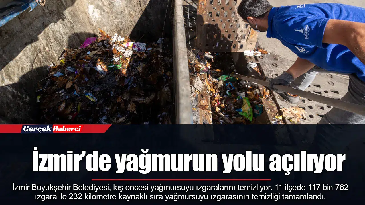 İzmir’de yağmurun yolu açılıyor